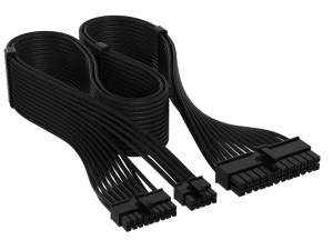Cabluri de alimentare CORSAIR Elite Premium Typ 5 ATX 24 pini, negru, design elegant