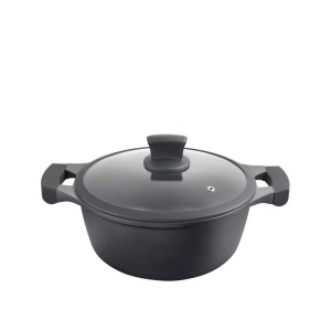 Cacerola inalta Metaltex XPERT 20 cm cu capac din sticla securizata - Img 6
