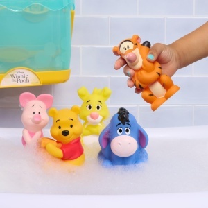Caddy pentru Baie Disney Winnie the Pooh cu 5 Figurine - Img 2