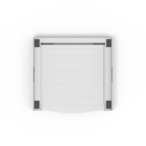 Cadru intermediar Xavax cu placa extensibila din plastic cadru de conectare pentru masina de spalat si uscator kit intermediar cu extragere ca raft pe - Img 18