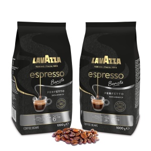Cafea boabe Lavazza Espresso Barista Perfetto, 100 Arabica, 2x1kg