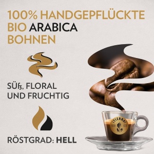 Cafea Lavazza Tierra For Planet, 100 Bio-Arabica, 1 kg, Milda si Fructata - Img 3