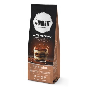 Cafea macinata Bialetti Tiramisu 250 g - Aromatizata, Intensitate 8, Roster mediu