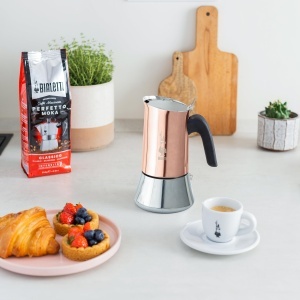 Cafetiera Bialetti New Venus Bronze 4 cesti otel inoxidabil compatibila inductie - Img 4