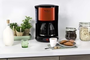 Cafetiera Moulinex FG360D Subito 125L 10-15 cesti RosuNegru - Img 6