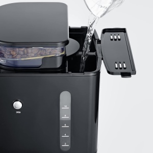 Cafetiera Severin KA 4813 cu Rasnita Integrata Timer 10 Cesti 1000W NegruInox - Img 9