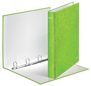 Caiet cu inele Leitz 42420054, A4, 230 foi, 25 mm, verde