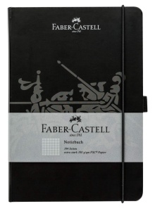 Caiet de notite Faber-Castell 20502, 194 pagini, 100 gm, negru - Img 8