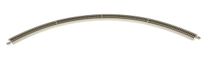 Cale ferata curba Bachmann E-Z Track 22 inch, Nickel-Silber, 4 bucati - Img 2