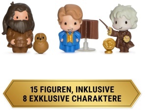 Calendar de Advent Harry Potter Weihnachtszeit in der Winkelgasse cu 24 surprize, 15 figurine si 9 accesorii - Img 3