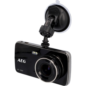 Camera auto AEG Dashcam DC 2, Full HD, display IPS de 4, cu asistenti de siguranta