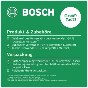 Camera de inspectie Bosch UniversalInspect cu cablu flexibil 095m si memorie integrata - Img 3