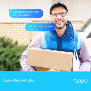 Camera de securitate Tapo TP-Link C320WS in exterior, Camera IP Wi-Fi, 4MP de inalta rezolutie, 30m Vedere nocturna color, Detectare miscare, IP66 rezistent la apa, Mesaj de alarma, Audio bidirectional, Alb, 1 bucata - Img 6