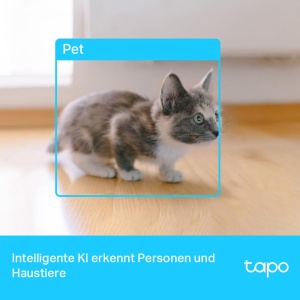 Camera de securitate Wi-Fi interioara Tapo C225 360deg, 2K 4MP, mod de confidentialitate fizica, senzor Starlight, detectare miscare, compatibil cu Apple Homekit, Alexa si Google Home - Img 7