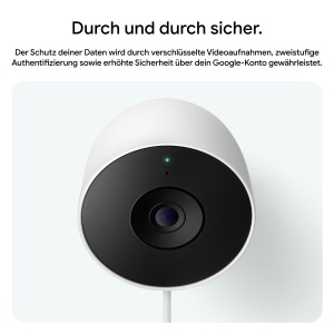 Camera de supraveghere Google Nest Cam Outdoor, 2K, vedere nocturna, alb - Img 7