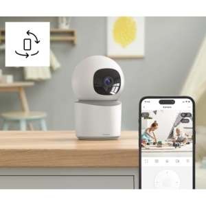 Camera de supraveghere Hama de interior camera inteligenta Wi-Fi cu vedere pe timp de noapte 1080p inregistrare detector de miscare cu detectare de pe - Img 14