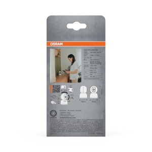 Camera de supraveghere Osram SMART WiFi 360, 4MP 2K QHD, Alb - Img 8