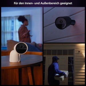 Camera de supraveghere Philips Hue Secure, 1080p, wireless, alba - Img 7