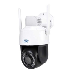 Camera de supraveghere PNI IP575, 5MP, WiFi, zoom optic 20x, albnegru - Img 4