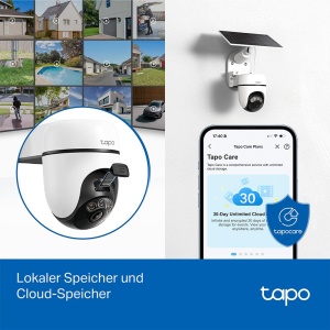 Camera de supraveghere Tapo C610 2K 360deg Exterior Solara IP65 - Img 11