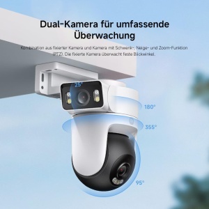 Camera de supraveghere XIAOMI CW500, Dual, 2.5K, Nocturna - Img 4