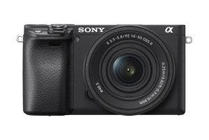 Camera foto Sony Alpha 6400 cu obiectiv 16-50mm, autofokus 0,02s, 4K video