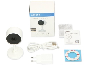 Camera IP Alecto SMART-CAM10 - Full HD, Wifi, alba - Img 6