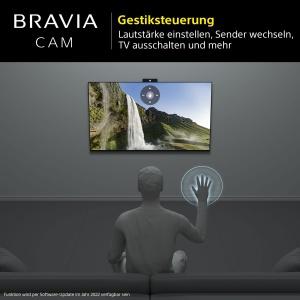 Camera web pentru TV Sony BRAVIA CAM CMU-BC1, optimizare imagine si sunet, control prin gesturi, negru - Img 6
