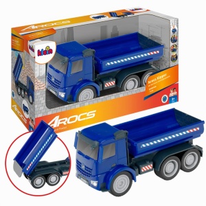 Camion de Constructie Mercedes-Benz Arocs Kipper, 124, cu Kippmechanism, pentru copii 3 - Img 6