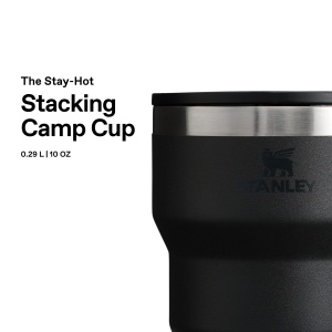 Cana din inox STANLEY 1913 Stay-Hot 0.29L - Vakuum, neagra, spalat in masina - Img 3