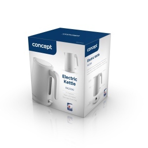 Cana electrica Concept RK2390, 1,7 l, alb, cu siguranta tripla - Img 6