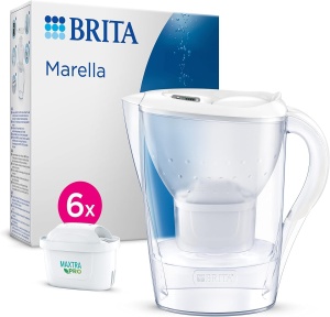 Cana filtranta BRITA Marella, 6x MAXTRA PRO, capacitate 150 litri, design ergonomic