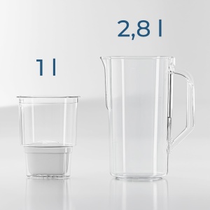 Cana filtranta Wessper AquaMax Basic 2,8L - Alb - Img 7
