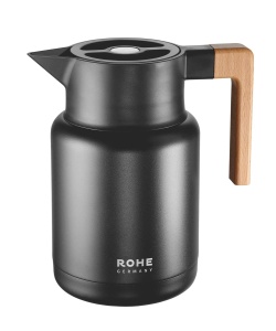 Cana izolata Rohe Germany Isidor, 1.4 litri, inox, negru
