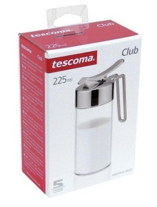 Cana pentru lapte Tescoma Club 225 ml din inox si sticla cu capac - Img 3