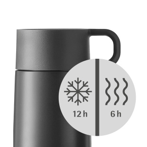 Cana termica WMF Impulse, 0,3l, inox, capac automat, gri - Img 4