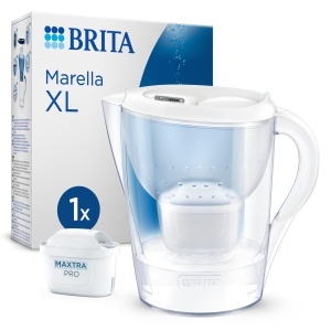 Canistra de filtrare apa BRITA Marella XL, 1.4 litri, cu cartus Pure Performance