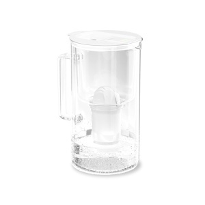 Canistra de filtrare Wessper D4 din sticla borosilicata 2L cu LED