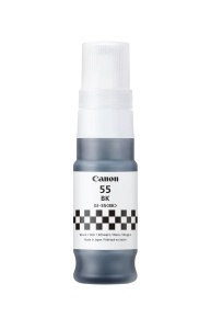 Canon GI-55BK Tinta Neagra Originala 135 ml MegaTank Imprimare Economica