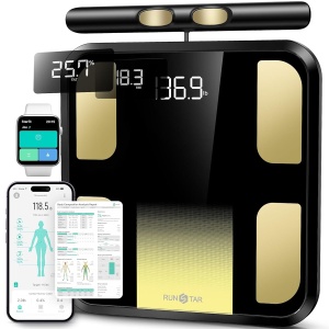 Cantar de baie digital RunSTAR, 180kg, 8 electrozi, analiza 28 de parametrii