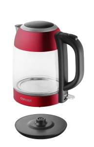 Cantar de bucatarie CONCEPT Hausgerate cu capacitate 1,7 L, 2200 W, din sticla - Img 3