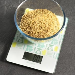Cantar de bucatarie digital Salter 1102 GNBLDR, 5 kg, functie TARA, platforma din sticla - Img 8