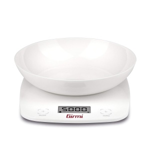 Cantar de bucatarie Girmi PS0101, 5 kg, cu display LCD, alb - Img 3