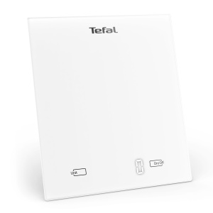 Cantar de bucatarie Tefal Essential BC5504V0, capacitate 5 kg, functie Tara, alb