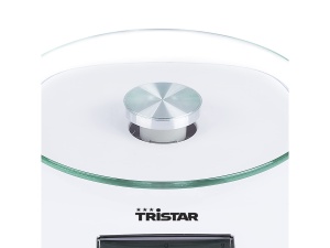 Cantar de bucatarie Tristar KW-2445, capacitate 5 kg, sticla securizata, alb - Img 5