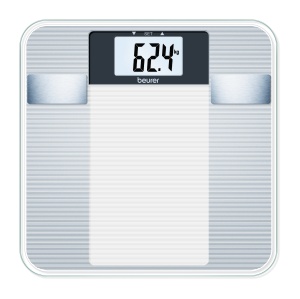 Cantar digital Beurer BG 13 analiza corporala LCD mare masurare greutate grasime apa masa musculara BMI