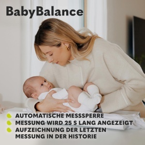 Cantar electronic pentru bebelusi Lionelo BabyBalance afisaj mare functie de tarare capacitate 20 kg - Img 6