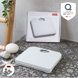 Cantar mecanic ADE BM 707 Nina, 130 kg, ABS, alb - Img 7