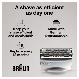 Cap de taiere Braun Series 7 70S pentru aparate de ras electrice, argintiu - Img 4
