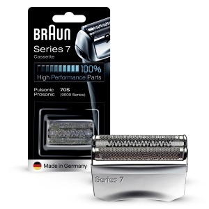 Cap de taiere electric pentru aparatul de ras Braun Series 7, 70S, argintiu